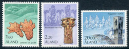 ALAND ISLANDS 1986 Historical Artefacts MNH / **.  Michel 16-18 - Aland