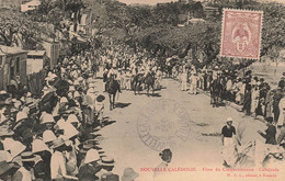 CPA NOUVELLE CALEDONIE - Fêtes Du Cinquantenaire - Cavalcade - W H L Editeur - Nuova Caledonia