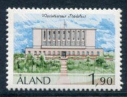 ALAND ISLANDS 1989 Mariehamn Town Hall MNH / **.  Michel 32 - Aland