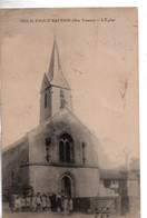 SAINT PRIEST TAURION L'EGLISE 1918 TBE - Saint Priest Taurion