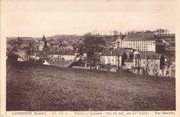 CPA - FRANCE - 48 - LANGOGNE - Station Climatique - Vue Générale - Langogne