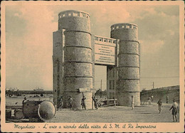 SOMALIA - MOGADISCIO / Muqdisho / Mogadishu - ARCO IN RICORDO DELLA VISITA DI S.M. IL RE - FOTO A. PARODI 1930s (11497) - Somalia