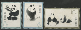 CHINA CHINE N° 1493 To 1495 GIANT PANDA. New / Unused With Some Defaults, Read Description - Ungebraucht