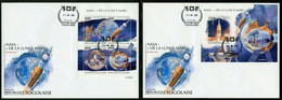 Togo 2019, Space, NASA, 4val In BF +BF In 2FDC - Afrika