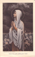 IMAGES RELIGIEUSES - Mêre Très Pure Priez Pour Nous - 10*16 - Devotion Images