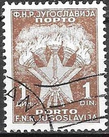 YUGOSLAVIA #  FROM 1952 MICHEL P100 - Portomarken