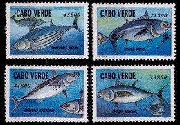 (054) Cape Verde / Cabo Verde  Fish / Poissons / Fische / Vissen / 1996  ** / Mnh   Michel 734-37 - Cap Vert