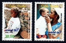 (074) Cape Verde / Cabo Verde  Unicef / Children / Enfants / Kinder / 1996  ** / Mnh   Michel 714-15 - Cap Vert