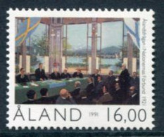 ALAND ISLANDS 1991 Automobile Anniversary MNH / **.  Michel 53 - Ålandinseln