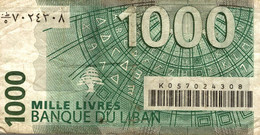 1000 Livres Liban - Lebanon