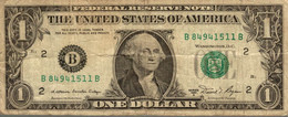 1981 One Dollar Federal Reserve Note - Billetes De La Reserva Federal (1928-...)