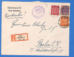 Allemagne Reich 1921 Lettre Einschreiben De Berlin (G11089) - Briefe U. Dokumente
