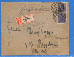 Allemagne Reich 1921 Lettre Einschreiben De Berlin (G11090) - Briefe U. Dokumente