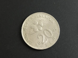 Münze Münzen Umlaufmünze Malaysia 20 Sen 2006 - Malaysia