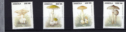 Angola Série Neuve ** 1993 Champignon Champignons Mushroom Setas Pilze - Pilze