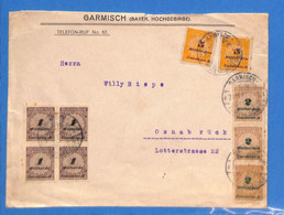 Allemagne Reich 1923 Lettre De Garmisch (G11114) - Briefe U. Dokumente