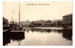 BRUXELLES - Brussel - Bassin De Commerce - Verzonden 1912 - Uitgave Grand Bazar Anspach No 22 - Navigazione