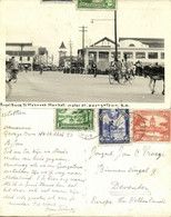 British Guiana, Guyana, GEORGETOWN, Water Street, Royal Bank To Stabroek Market 1953 - Guyana (antigua Guayana Británica)