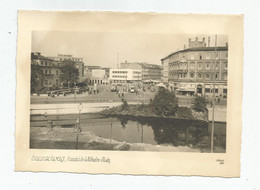 Allemagne Basse Saxe Braunschweig Friedvich Wilhelm Platz  Autocar Bus Tramway Tram Carte Photo - Braunschweig