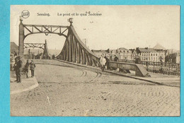 * Seraing (Liège - Luik - La Wallonie) * (Legia) Le Pont Et Le Quai Sadoine, Bridge, Brug, Tramway, Animée, TOP - Seraing