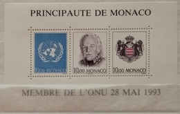 Monaco 1993 / Yvert Bloc Feuillet N°62 / ** - Blocs