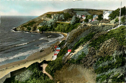 Carteret * La Plage à Marée Haute - Carteret