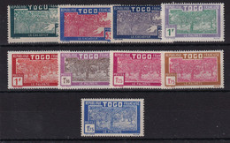 Togo N°153/160 - Neuf * Avec Charnière - TB - Nuovi