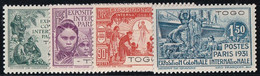 Togo N°161/164 - Neuf * Avec Charnière - TB - Neufs