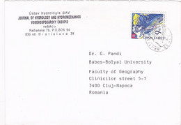 WORLD YEAR OF SLOVAKS, STAMP ON COVER, 1997, SLOVAKIA - Briefe U. Dokumente