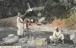 ¤¤   -  SAINTE-LUCIE   -   Native Washerwomen   -  Lavoir, Lavendières , Laveuses     -   ¤¤ - Santa Lucía