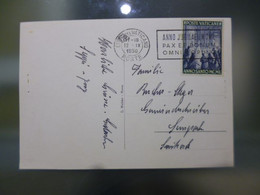 VATICANO - Storia Postale