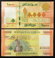 Libano LEBANON 10000 10,000 LIVRES 2014 Pick#92b Fds UNC M.057 - Lebanon