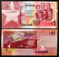 GHANA 1 CEDI Fds Unc  M.056 - Ghana