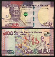 Nigeria 100 Naira 2019  Pick#41b M.050 - Nigeria
