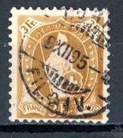 Helvetia   Y&T    80    Mi   64   Obl   ---     Impeccable... - Used Stamps