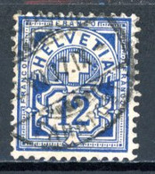 Helvetia   Y&T    104    Mi   86   Obl   ---      TB - Used Stamps
