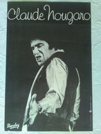 AFFICHE ANCIENNE ORIGINALE CLAUDE NOUGARO CHANTEUR SPECTACLE BARCLAY - Manifesti & Poster