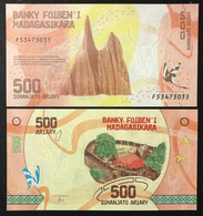 Madagascar  500 Ariary 2017 KM#99 UNC  M.046 - Madagascar