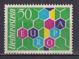 1960 - EUROPA / CEPT - LIECHTENSTEIN - YVERT N°355 * MLH - COTE YVERT Pour ** = 120 EUR. - 1960