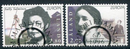 ALAND ISLANDS 1996 Europa: Famous Women Used.  Michel 113-14 - Ålandinseln