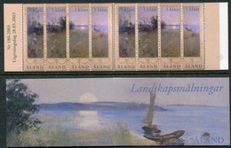 ALAND ISLANDS 2003 Summer Landscape Booklet MNH / **.  Michel 219-22 (MH11) - Aland