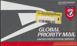 USA Preprinted Global Priority Mail Franked With SFS 1998 - To Be Posted In Large Cover (LAR10-92) - Briefe U. Dokumente