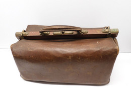 *ANCIEN SAC De MEDECIN CUIR SAC DE VOYAGE COLLECTION état SORTI De GRENIER   E - Leather Goods 