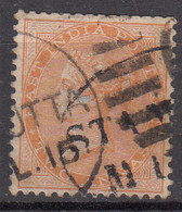 'C' Strike Of Duplex Foreign Mail, JC Type NA, BC 19A(ii) On One Anna British East India Used, Early India Cancellation - 1858-79 Kolonie Van De Kroon