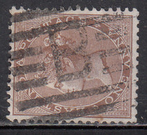 'B' Witin Rectangular Parallel Bars On One Anna 1865, British India Used, JC Type 34 - 1854 Compagnie Des Indes