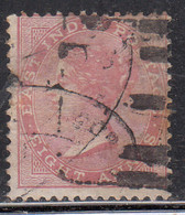 8as Eigh Annas Used, British India Used, 1868. Pale Rose, SG 74 - 1858-79 Kolonie Van De Kroon