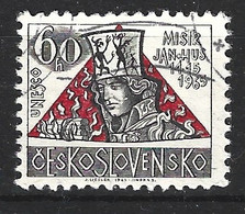 TCHECOSLOVAQUIE. N°1422 Oblitéré De 1965. Jan Hus. - Teología