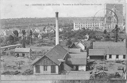 Château Du Loir          72       Tannerie Et Ecole Suérieure Des Garçons        (voir Scan) - Chateau Du Loir