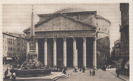 CARTOLINA  ROMA,LAZIO,IL PANTEON,STORIA,MEMORIA,CULTURA,RELIGIONE,IMPERO ROMANO,BELLA ITALIA,NON VIAGGIATA - Pantheon