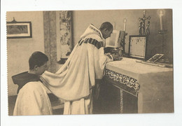 Belgique Brugge Abbaye St André Par Lophem Lez Bruges Simili Modo Accipiens Et Hunc Praeclarum Calicem Pax Christi - Brugge